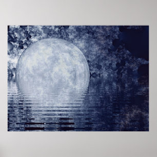 Milky Way Moonrise Print