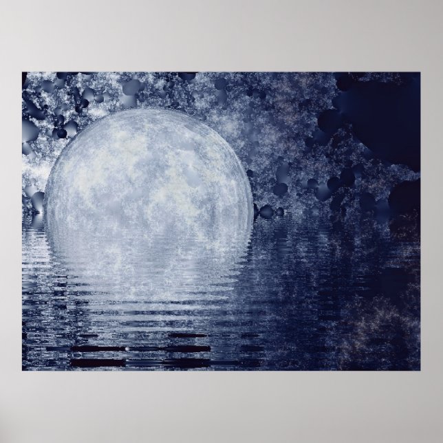 Milky Way Moonrise Print (Front)