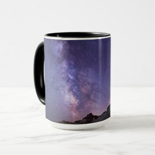 Milky Way & Mt. Rainier Washington State Mug