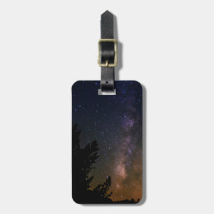 Milky Way night sky, California Luggage Tag