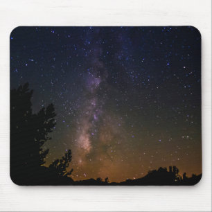 Milky Way night sky, California Mouse Mat