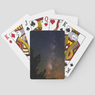 Milky Way night sky, California Playing Cards