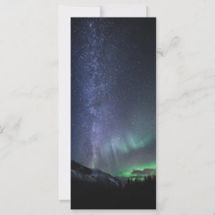 Milky Way Northern Lights Card