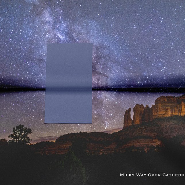Milky Way Over Cathedral Rock, Arizona Decoupage Tissue Paper (Creator Uploaded)
