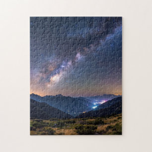 Milky Way Over Egypt Jigsaw Puzzle