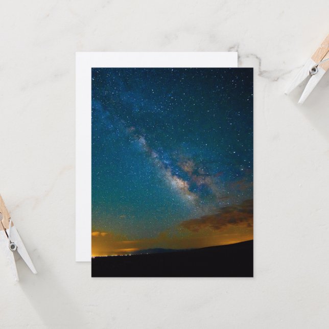 Milky Way over Taos, New Mexico (Front/Back In Situ)