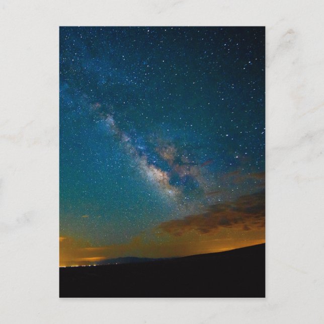 Milky Way over Taos, New Mexico Postcard (Front)