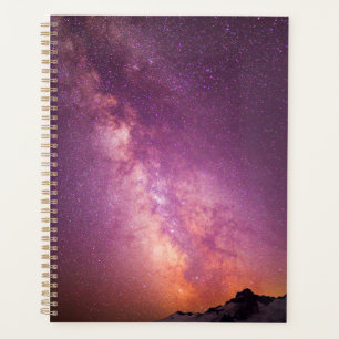 Milky Way Over the Shoulder of Mt. Rainier Planner