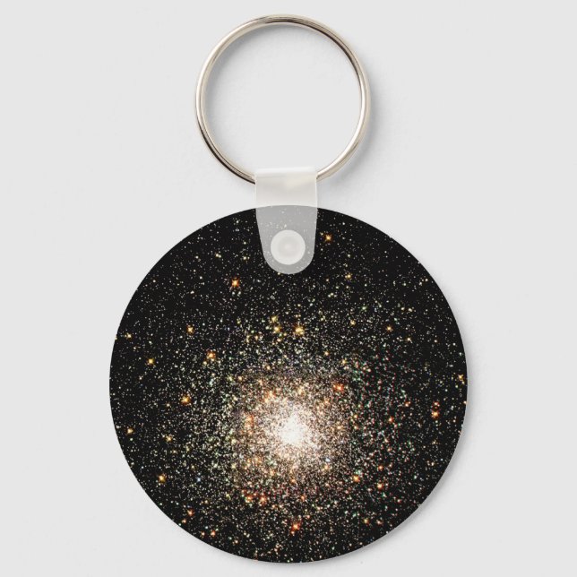 Milky Way Star Cluster Key Ring (Front)