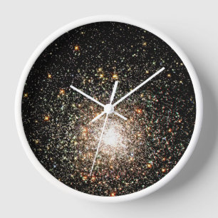 Milky Way Star Cluster Wall Clock