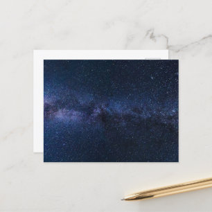 Milky Way Stars Galaxy Postcard