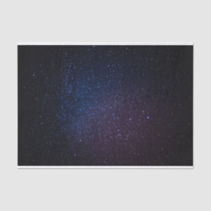 Milky Way stars night sky Tissue Paper