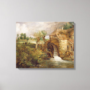 Mill at Gillingham, Dorset, 1825-26 (oil on canvas Print