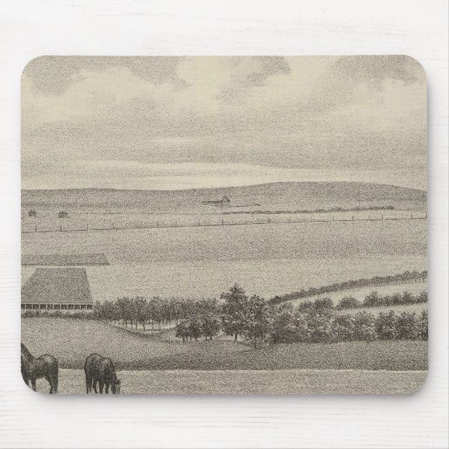 Mill Brae Ranch, Kansas Mouse Mat (Front)