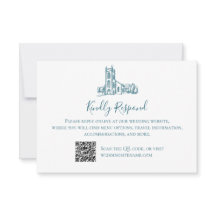 Mill City Toile (Lowell, MA) Blue Response Card