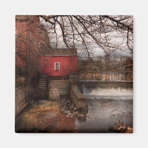 Mill - Clinton, NJ - The mill and wheel Magnet