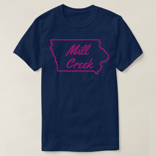 Mill Creek BandIowa Tshirt TShirt (Design Front)