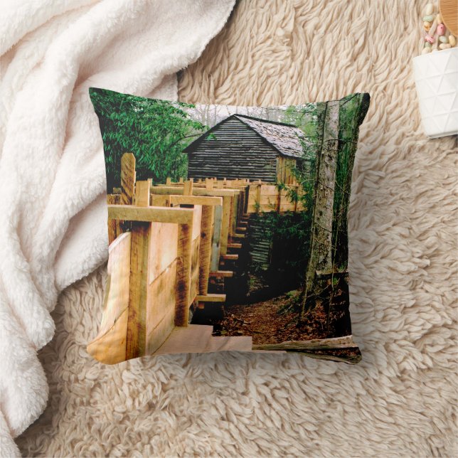 Mill Scene Cushion (Blanket)