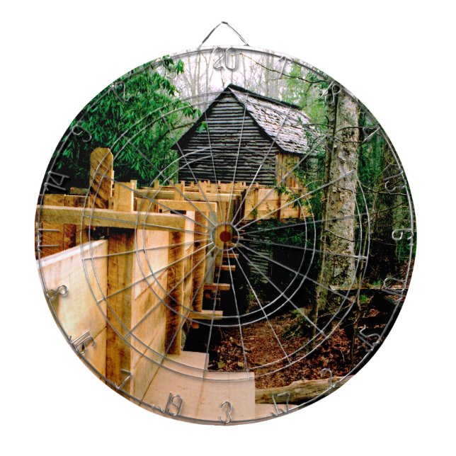 Mill Scene Dartboard (Front)