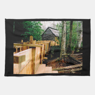Mill Scene Tea Towel