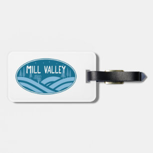 Mill Valley California Outdoors Luggage Tag