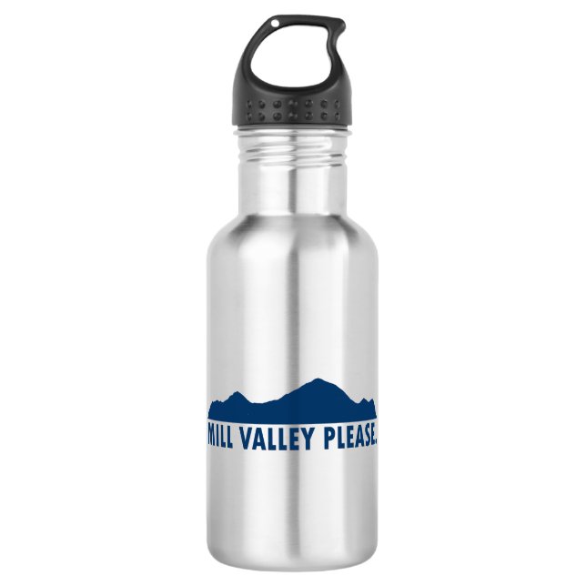 Mill Valley California Please 532 Ml Water Bottle (Front)