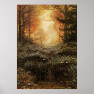 Millais - Dew-Drenched Furze Poster
