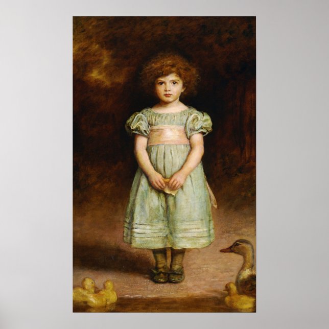 Millais - Ducklings Poster (Front)