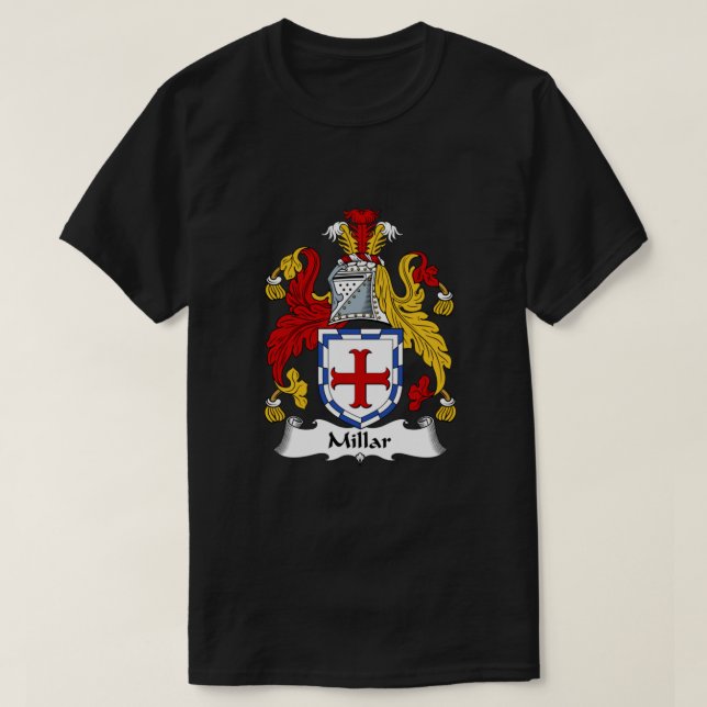 Millar Coat of Arms  Millar Family Crest Classic T-Shirt (Design Front)