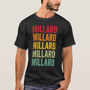 Millard County Utah Rainbow Text Design T-Shirt