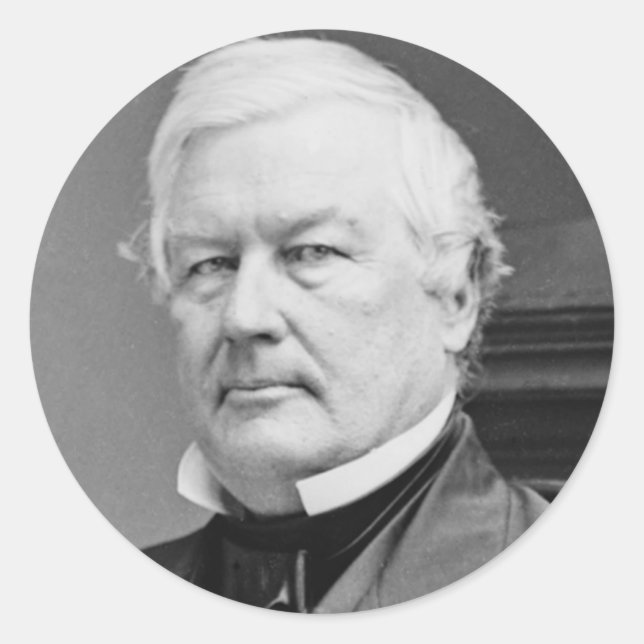 Millard Fillmore Classic Round Sticker (Front)