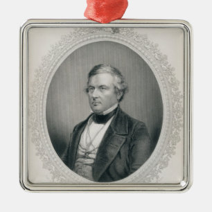 Millard Fillmore Metal Tree Decoration