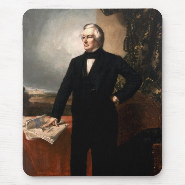Millard Fillmore Mouse Mat (Front)