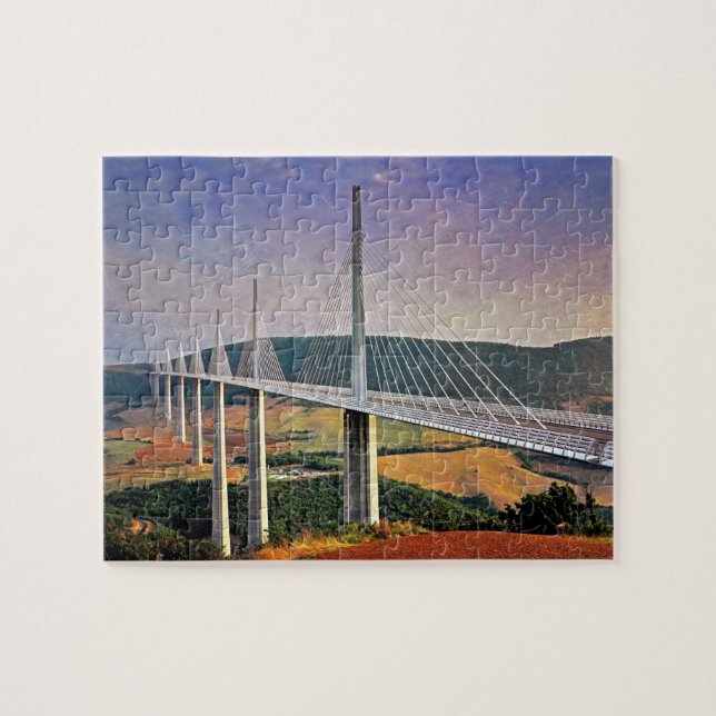 Millau Viaduct, France Jigsaw Puzzle (Horizontal)