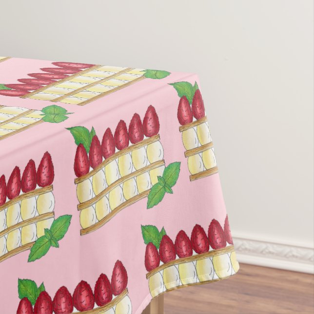 Mille Feuille French Pastry Afternoon Tea Party Tablecloth (In Situ)