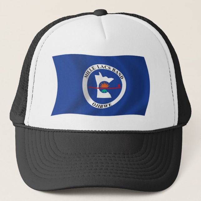 Mille Lacs Band Reservation Flag Hat (Front)