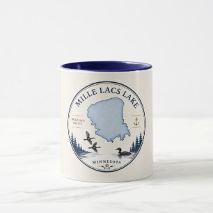 Mille Lacs Lake, MN Cabin/Lake Home Decor & Gifts Mug