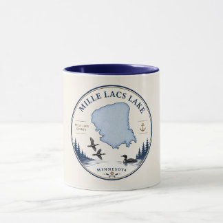 Mille Lacs Lake, MN Cabin/Lake Home Decor & Gifts Mug