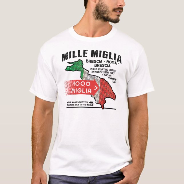 Mille Miglia Racing experience T-Shirt (Front)