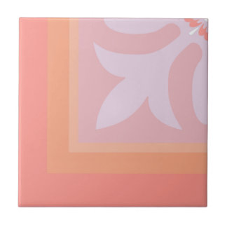 Millenial pinks colours quarter feature tile