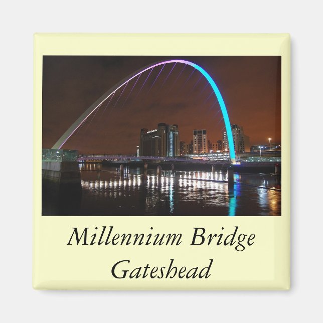 Millenium Bridge, Gateshead Magnet (Front)