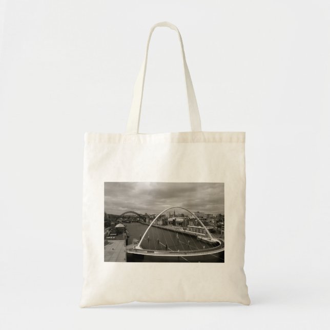 Millenium Bridge, Newcastle, England Tote Bag (Front)