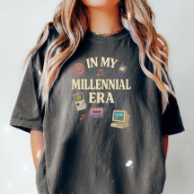 Millennial Funny Throwback Shirt 90s Party Tshirt 
