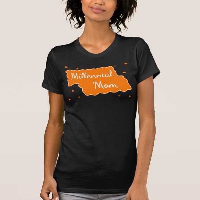 Millennial MaMa Magic 90s Throwback  T-Shirt (Front)