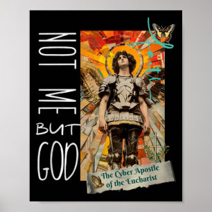 Millennial Saint The Eucharist Not Me God Premium  Poster