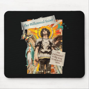 Millennial Saint The Eucharist Way To Heaven  Mouse Mat