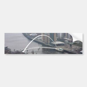 Millennium Bridge Newcastle upon Tyne Bumper Sticker