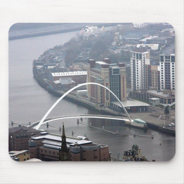 Millennium Bridge Newcastle upon Tyne Mouse Mat (Front)