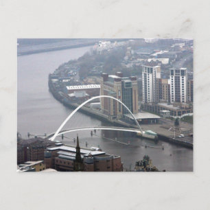 Millennium Bridge Newcastle upon Tyne Postcard