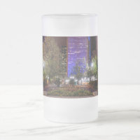 Millennium Park Spring Season Night Frosted Mug